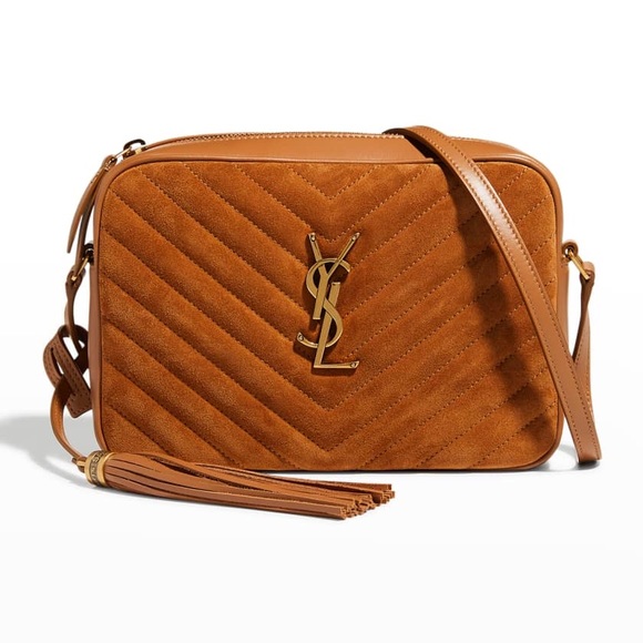 Yves Saint Laurent Handbags - NWT AUTHENTIC Saint Laurent
Lou YSL Suede Camera Crossbody Bag
$1,590